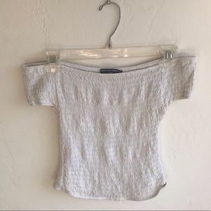 White Brandy Melville Charlene Top